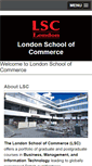 Mobile Screenshot of lsclondon.co.uk